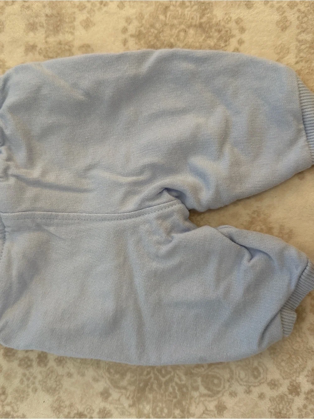 NWT BUNDLE Carters 3 Baby Jogger Pants Trio - Blue, Cream, Pink